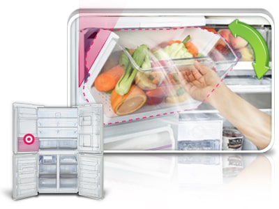 Tilting Fresh Basket